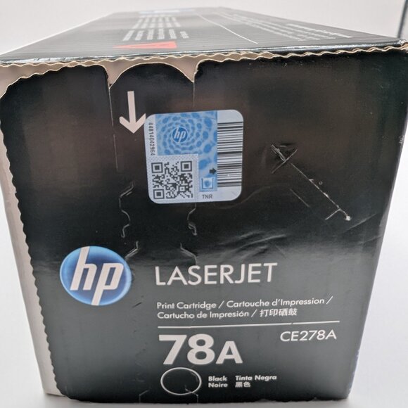 HP LaserJet 78A CE278A GENUINE Toner Ink Black - NEW & SEALED - Picture 4 of 4